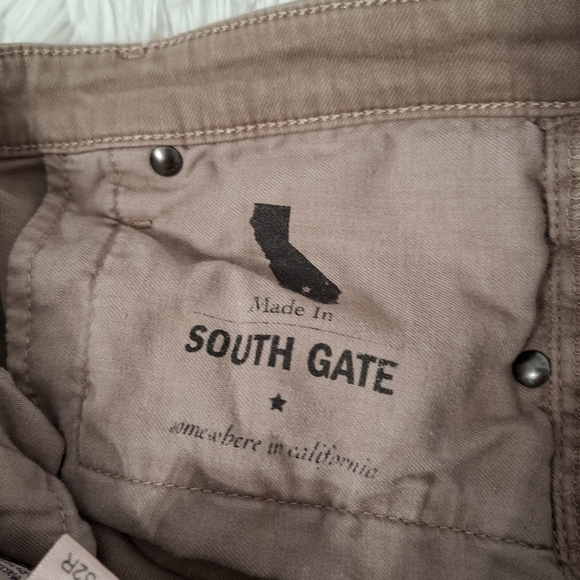 AG Adriano Goldschmied The Stevie Slim Straight Leg Ankle Brown Mocha 32R - Picture 13 of 13